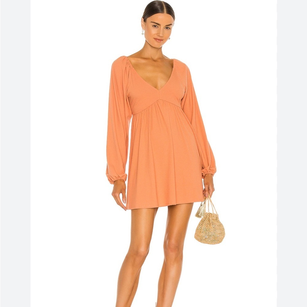 Lovers and friends Giorgia Dress in Ginger size small